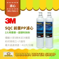 在飛比找樂天市場購物網優惠-【3M】SQC 前置PP替換濾心 2入特惠價 3RS-F00