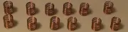 NEW 12 PCS- (6) PAIR TJet PICKUP SHOE SPRINGS*MINT*FREE SHIP*