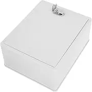 jojofuny Wall Mount Locking Mailbox Outdoor Lockable Milk Box Milk Storage Case Wall Hanging Milk Container for Milk Distribution