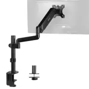 Single Monitor Arm Mount for 17 to 32 inch Screens - Pneumatic Height Adjustm...