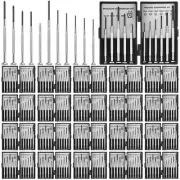 20 Set 11 Pcs Mini Screwdriver Set Bulk with Case Small Precision Screwdriver...