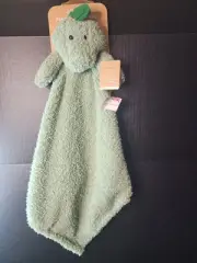 Levi And Emmie Plush DINOSAUR Dragon Feather Knit Lovey Security Blanket NEW!