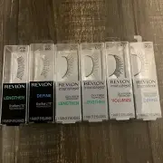 6x REVLON featherLITE False Lashes VOLUMIZE Eyelashes Lot Lengthen