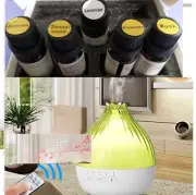 Aroma Diffuser humidifier 350ml -Bluetooth Music Player+ 5 essential oil bottle