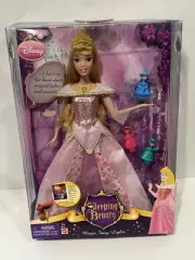 Disney Princess 2008 Mattel Sleeping Beauty Magic Fairy Lights Doll