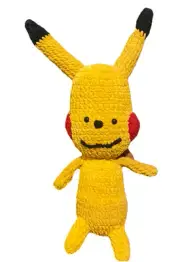 Custom Handmade Pikachu Inspired By Pokemon, Crochet 24 Inches Tall Toy Plush