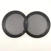 2- 6.5" Black Speaker Cover Grill For Car Woofer Audio DJ PA Speaker Metal Mesh