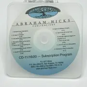 NEW 11/16/2020 Abraham-Hicks/Esther Workshop CD Subscription Program