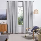 NEW KOO Loft Linen Blend Concealed Tab Top Curtains By Spotlight