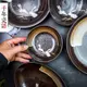 日本進口牛排意面和風壽司碗盤碟