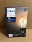 Philips Hue Amber Dimmable Filament A19/E26 Smart Edison Vintage 40W LED Bulb **