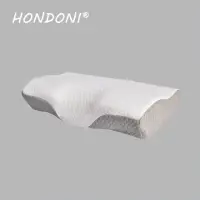 在飛比找momo購物網優惠-【HONDONI】人體工學4D蝶型枕 記憶枕頭 護頸枕 紓壓