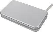 80 Case Capacity Lightweight Wallet with Soft Material Shockproof Design for Safe Storage Discs Easy to Carry and Operate for Organizing