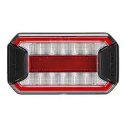Narva 9-33V LED Tail and Rerverse Lamp with In-Built Reflector, Clear Lens and 0.5m of Hard-Wired Cable - 97150