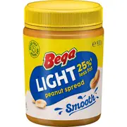 Bega Light Peanut Butter Smooth 470g