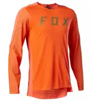 Fox Racing Flexair Pro Mens MTB Mountain Bike Jersey Fluo Orange SM