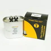 TitanPro TOC70 HVAC Oval Motor Run Capacitor. 70 MFD/UF 370 Volts