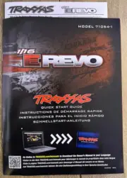 Traxxas® 1/16 E-Revo® Manual Parts List Exploded Views Model 71054-1 FREE SHIP