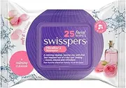 Swisspers Micellar & Rosewater Facial Wipes (Pack of 25)
