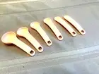 New Tupperware 6 piece pink set measuring spoons