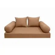 *COVER ONLY*-Style 4 Daybed Mattress Bolster Pillow Covers Knife Edge Twin-AD104