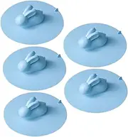 Bathroom Sink Drain Strainers Sink Bounce Core Drain Strainer Kitchen Accessories Silicone Sink Plug Rabbit Shape Drain Cover