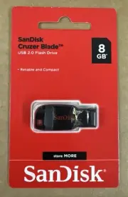 SanDisk Cruzer Blade 128GB USB 2.0 Flash Drive Thumb Memory Stick Pen SCDZ50 NEW