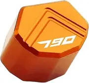 FUSHENGLI Compatible with 390 790 890 Adv 390Adventure 790Adventure 890Adventure R S Motorcycle Switch Button Turn Signal Key Cap Accessories(Orange 790)