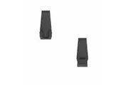 BETTER LIVING Facet Hook Set - Matte Black Stainless Steel