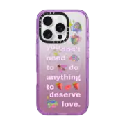 iPhone 16 Pro Impact Case MagSafe Compatible Deserve by A Subtle Space