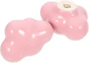2pcs Shape Cabinet Knobs Ceramic Pull Handle Ideal for Children's Room Furniture Stylish and Functional Drawer Pull Handles
