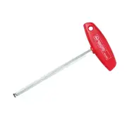 Wiha 54050 MagicRing® Ball-End Hex Metric T-Handle, 5.0mm x 150mm