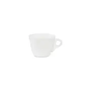 6x Tablekraft Core White Cappucino Cup V-Shape 220ml 115x70mm Tableware