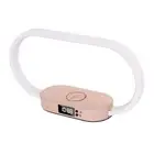 NNEDSZ Wireless Charging Table Lamp - Bedside Office Dimmable Light With Clock