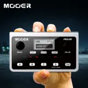 Mooer PE100 Multi-effects Guitar Effect Pedal Desktop + AU Adapter LCD Display
