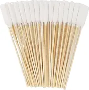 100Pcs Cotton Buds for Dogs and Cats, 6 Inch Long Qtips, Professional Dirt Removal Bamboo Stick Pet Lengthen Cotton Swabs for Cleaning Dog and Cat Ears, Apply Medicine, Clean Wound