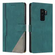 Clasp Case with Flip Wallet Stand Function Cover for Samsung S9 Plus - Purple