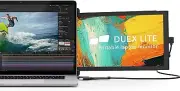 DUEX LITE (Mobile Pixels) 101-1005P01 GRAY USB Portable Laptop Monitor *NEW*