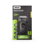 Wahl Lithium-Ion Travel Shaver Small Compact Size, Electric Shaver for Men-Black