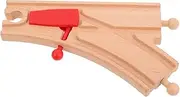 Wooden Train Set Tracks Expansion Kit Educational Play Bridge Accessories for Boys and Girls