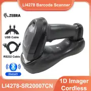Original Symbol LI4278-SR20007CN Wireless Bluetooth 1D USB/RS232 Barcode Scanner