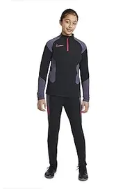 [Nike] Dry Academy Sports Suit Black/Black/Siren Red/Siren Re L