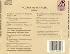 KARL ULRICH SCHNABEL MOZART & SCHNABEL, VOL. 1 NEW CD