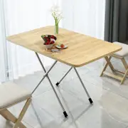 高腳餐桌塑料經濟型床上書桌小戶型便攜式小方桌飯桌折疊桌 長桌(黑色)60*40*72高 (9.4折)