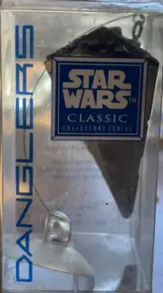 Vintage 1995 Applause Star Wars Danglers Imperial Star Destroyer, NOS