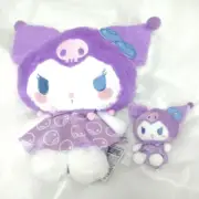 Kuromi Plush Fruit Punch Pattern Sitting Doll BIG Type voi.1