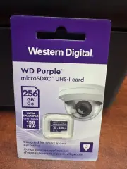 Western Digitial WD Purple microSDXC UHS - I card 256 GB