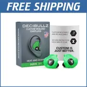 Lightweight Custom Fit Earplugs with Highest Noise Reduction for All Activities