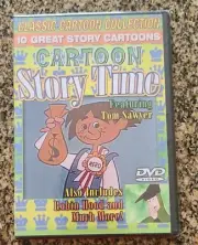 SEALED Cartoon Story Time 10 Great Story Cartoons Featuring Tom Sawyer DVD