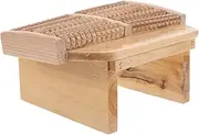 MERRYHAPY Versatile Bathroom Stool Ergonomic Foot Rest for Foot Baths Showers Durable Design for Bathhouses Steam Rooms and Saunas Height
